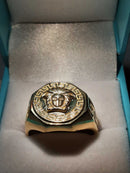 Men's Ring - Yellow Gold 14k (.585) 7.4 grams Size 10.5