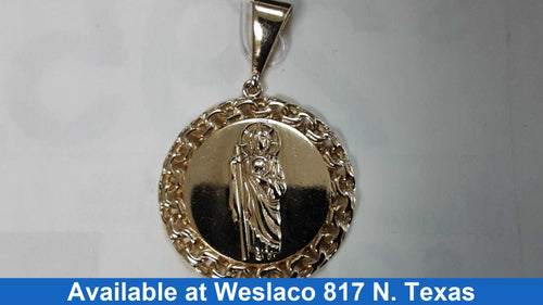 Religious Pendant - Yellow Gold 10k (.417) 5.4 grams