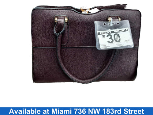 La Terre T2866 Purple Purse / Handbag