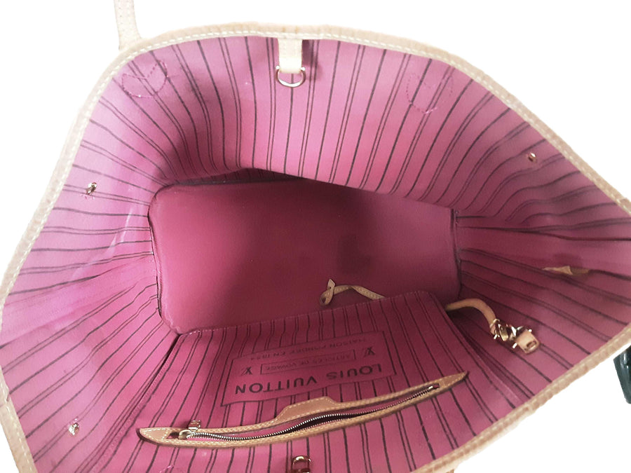 Louis Vuitton Never Full Brown Purse / Handbag
