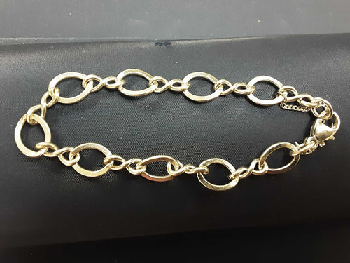 Link Bracelet - Silver 10.5 grams 8 inch