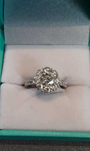 Women's Ring - White Gold 14k (.585) 2.7 grams Size 6