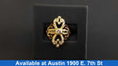 Women's Ring - Yellow Gold 18k (.750) 6.7 grams Size 4