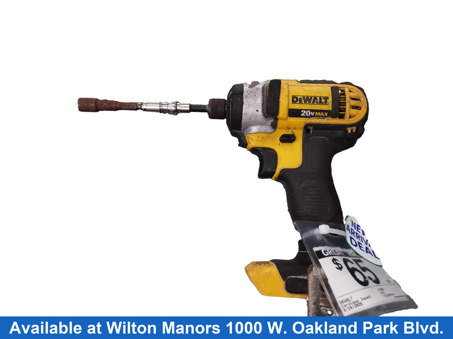 Dewalt Dcf885 Yellow Cordless Impact Drill