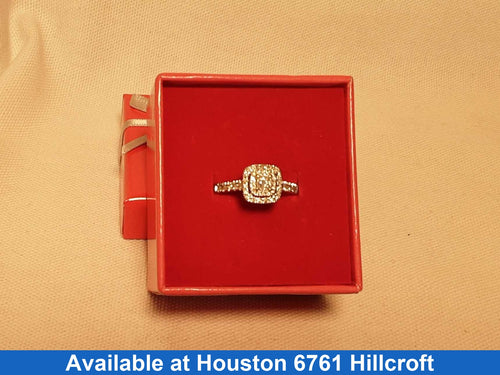 Women's Ring - White Gold 14k (.585) 3.5 grams Size 7.5
