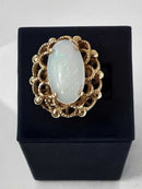 Women's Ring - Yellow Gold 10k (.417) 13 grams Size 9.5