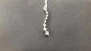 Diamond Pendant White Gold 14k (.585) 1.2 grams