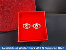 Earrings - White Gold 10k (.417) 2.3 grams