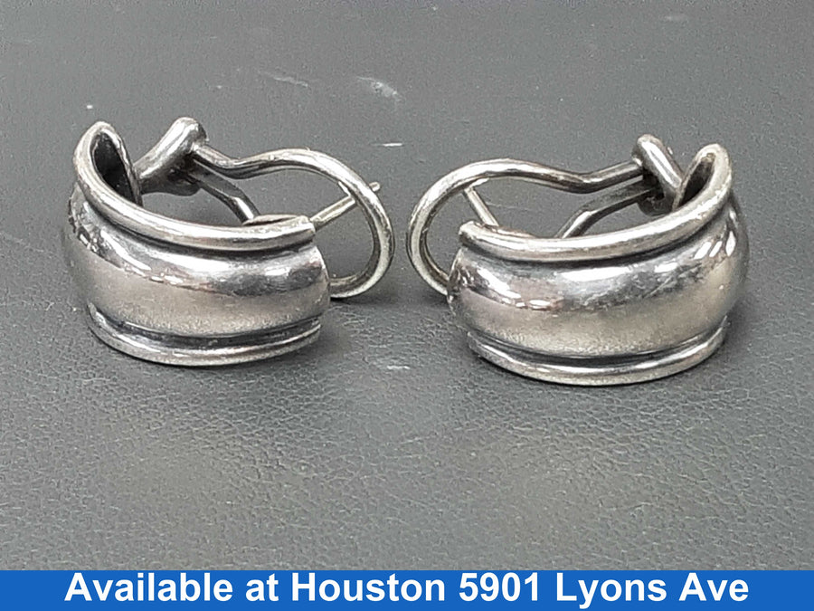 Jacket Earrings - Silver 7 grams
