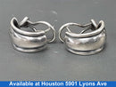 Jacket Earrings - Silver 7 grams