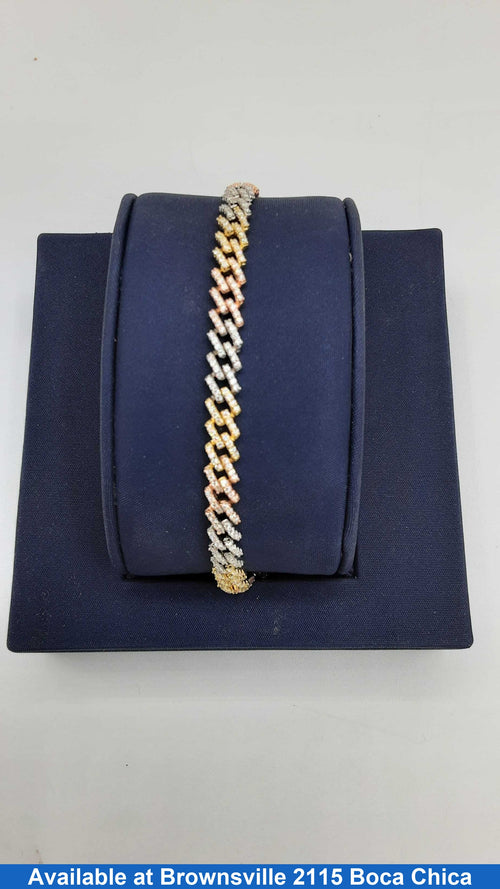 Cuban Link Bracelet - Silver 12.9 grams 8 inch