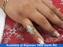 Women's Ring - Yellow Gold 10k (.417) 5 grams Size 8