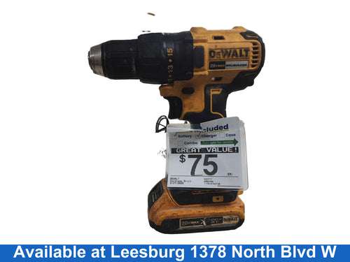 Dewalt Dcd777 Yellow Cordless Standard Drill
