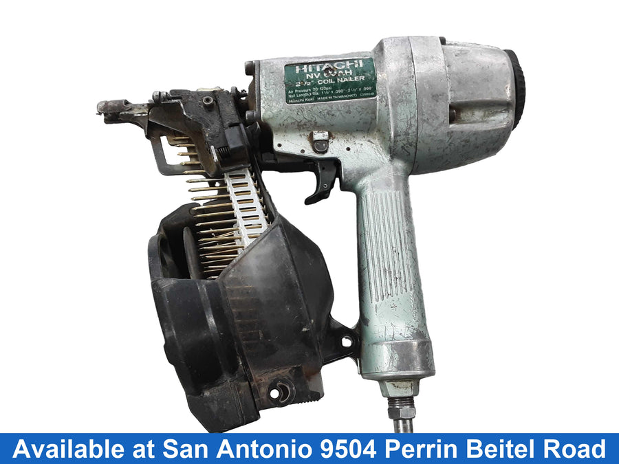 Hitachi 05ah Green Pneumatic Roofing Nailer