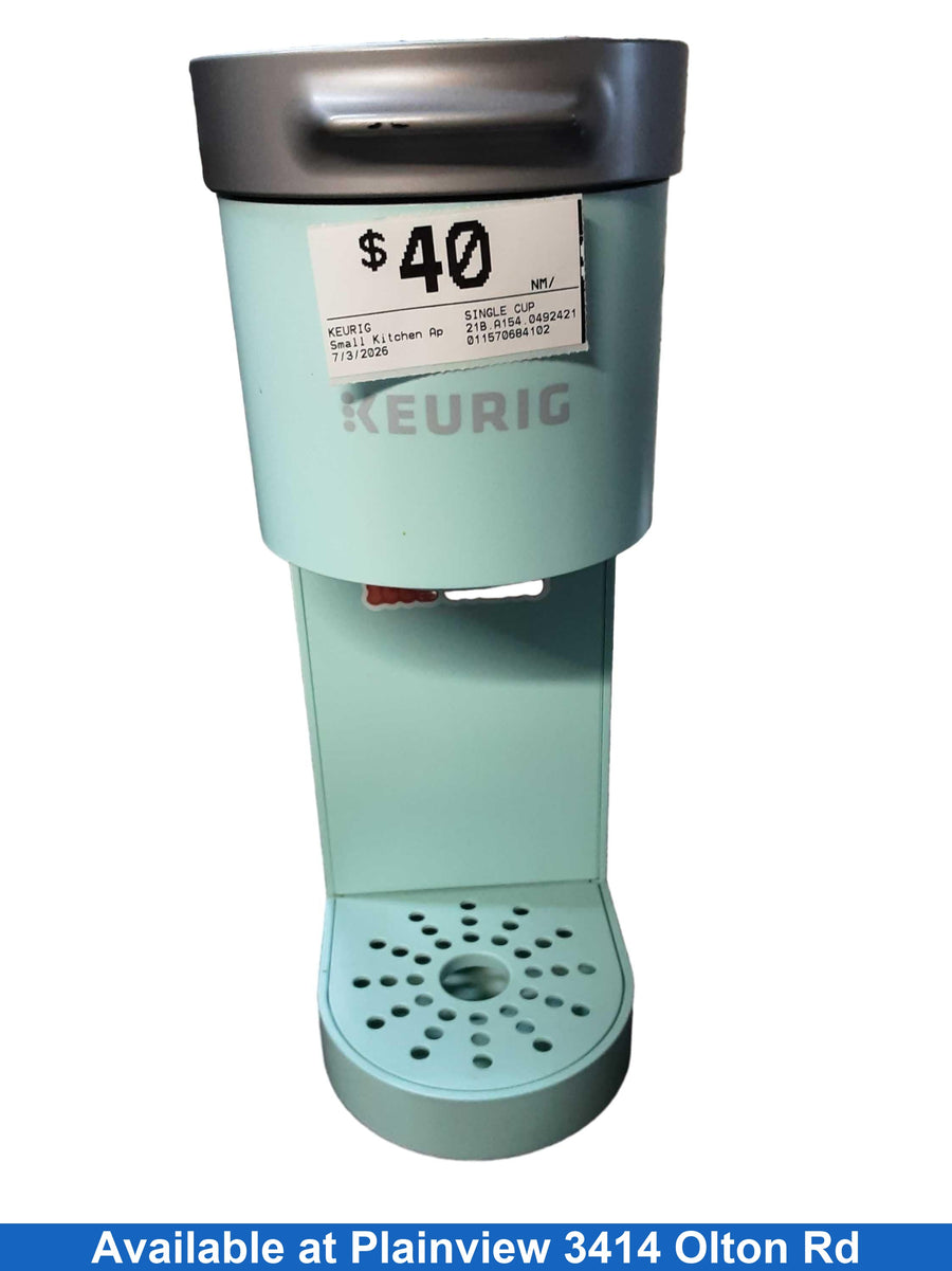 Keurig Single Cup Green Small Kitchen Appliance
