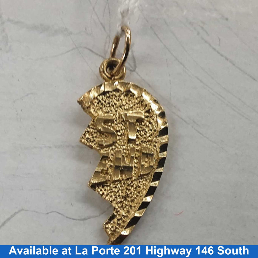 Pendant - Yellow Gold 14k (.585) 1.1 grams