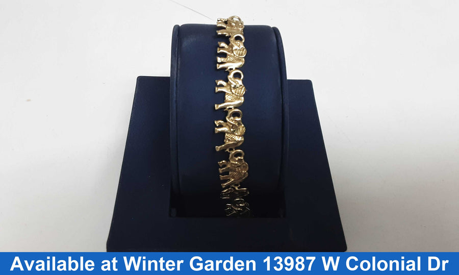 Bracelet - Yellow Gold 14k (.585) 13.4 grams 8 inch