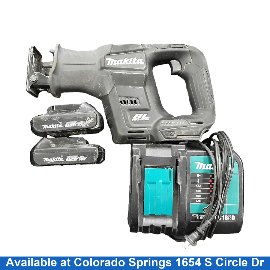 Makita Xrj07 Black Cordless Reciprocating Saw