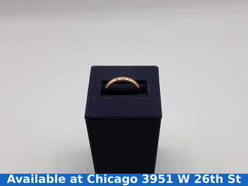 Ring - Wedding Band - Yellow Gold 14k (.585) 2.6 grams Size 8.5