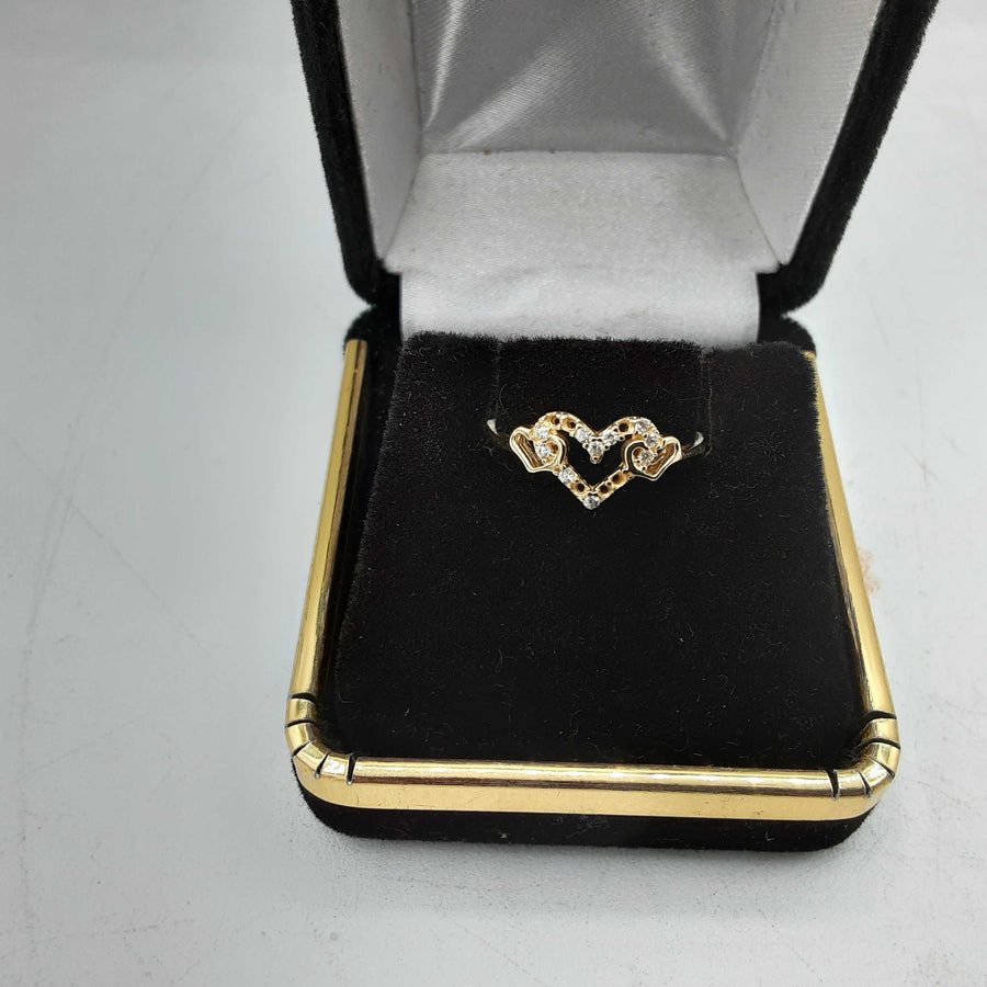 Women's Ring - Yellow Gold 14k (.585) 1.1 grams Size 6.5