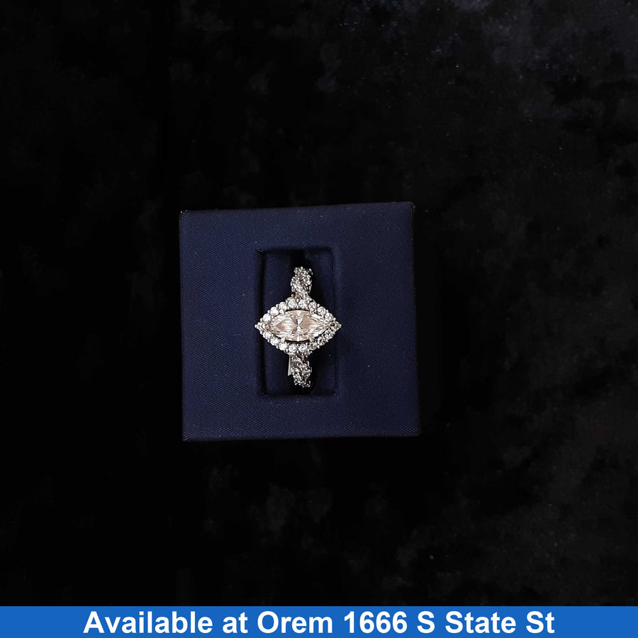 White Gold 14k (.585) 4.8 grams Size 6.5