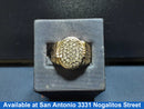 Men's Ring - Yellow Gold 10k (.417) 6.5 grams Size 11.5
