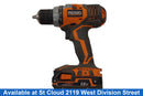 Ridgid R86008 Orange Cordless Standard Drill