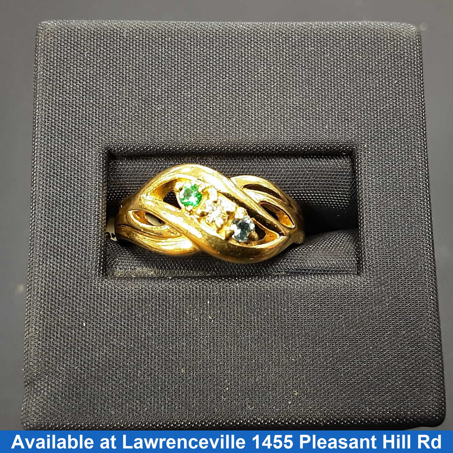 Women's Ring - Yellow Gold 14k (.585) 6.6 grams Size 7