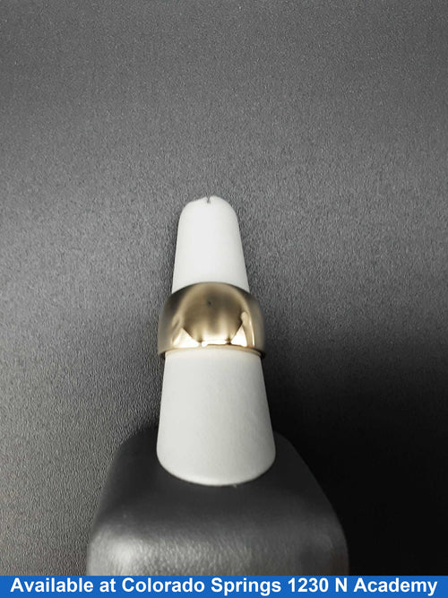 Men's Ring - Yellow Gold 14k (.585) 2.7 grams Size 7