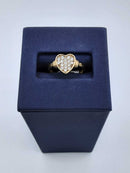 Women's Ring - Yellow Gold 10k (.417) 1.7 grams Size 5.5