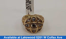 Men's Ring - Yellow Gold 14k (.585) 14.9 grams Size 11.5