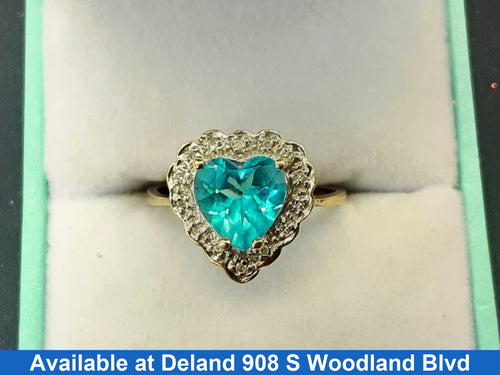Women's Ring - Yellow Gold 10k (.417) 2.5 grams Size 10