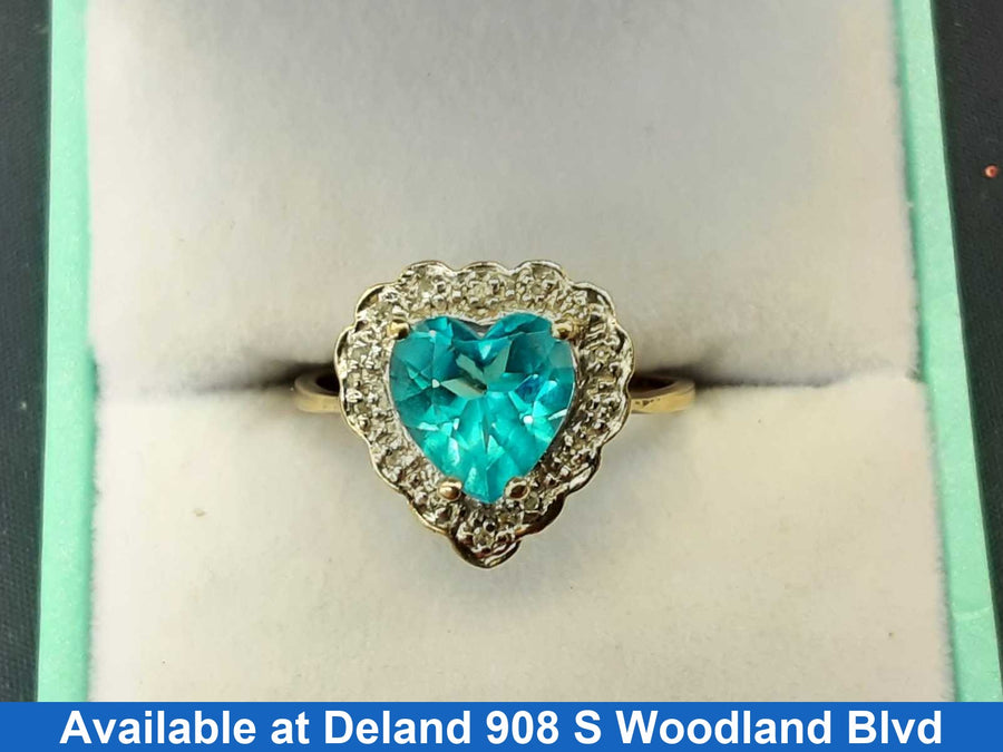 Women's Ring - Yellow Gold 10k (.417) 2.5 grams Size 10