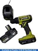 Ryobi Pcl206 Green Cordless Standard Drill