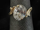 Women's Ring - Solitaire - Yellow Gold 14k (.585) 2.9 grams Size 6.5