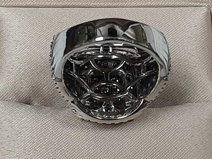 Ring - Engagement Set - White Gold 10k (.417) 10.1 grams Size 7.5