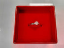 Women's Ring - Solitaire - White Gold 14k (.585) 2.2 grams Size 6