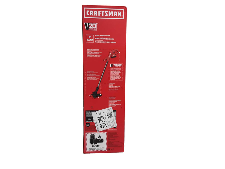 Craftsman Cmcst915d1 Red Cordless String Trimmer