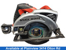 Black & Decker Orange Corded Circular Saw
