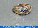 Women's Ring - Mother's - Yellow Gold 10k (.417) 4.5 grams Size 7