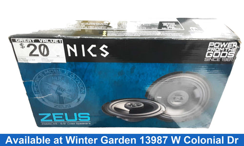 Hifonics Zs65cxs Black Car Sub-Woofer