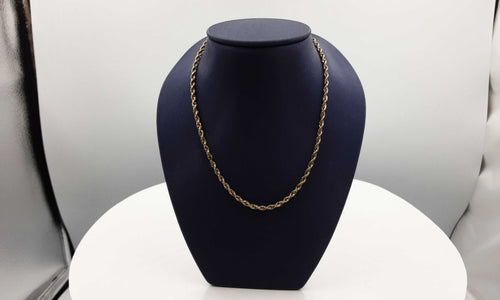 Rope Chain - Yellow Gold 14k (.585) 14.6 grams 20 inch