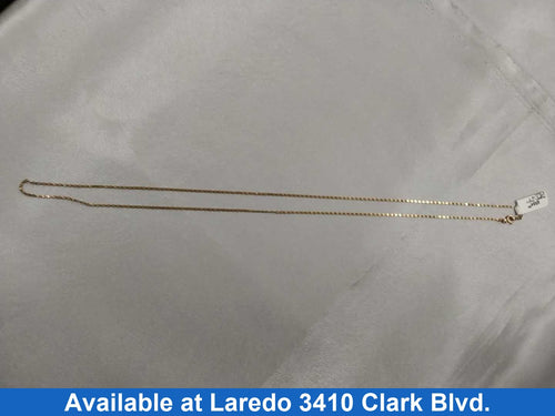 Chain - Yellow Gold 14k (.585) 4.1 grams 24 inch