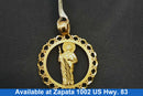 Religious Pendant - Yellow Gold 10k (.417) 3.6 grams