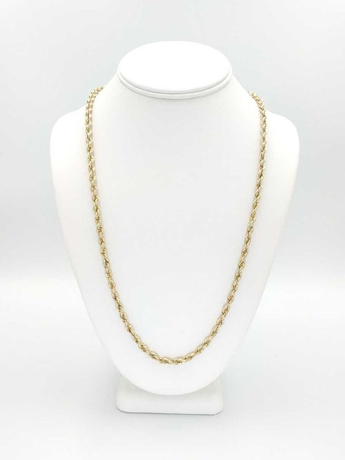 Rope Chain - Yellow Gold 10k (.417) 9.4 grams 25 inch