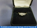 Women's Ring - Anniversary - White Gold 14k (.585) 3.8 grams Size 8