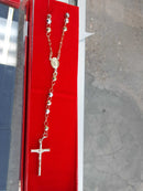 Bead Chain - Tricolor Gold 14k (.585) 26.5 grams 26 inch