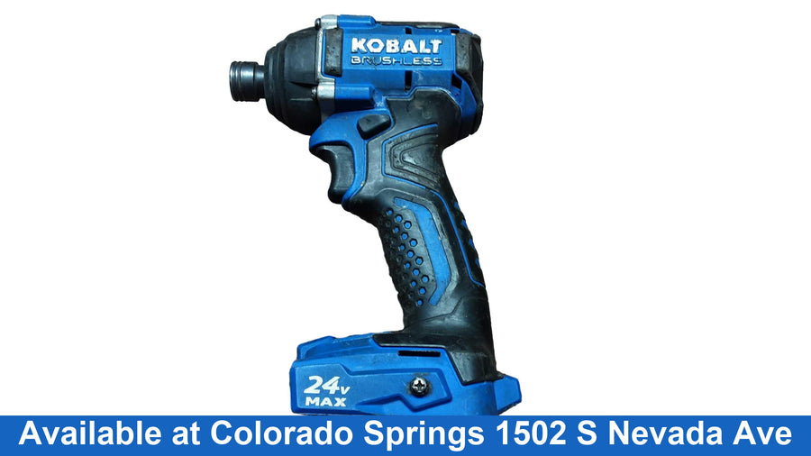 Kobalt Kid12b-03 Blue Cordless Impact Drill