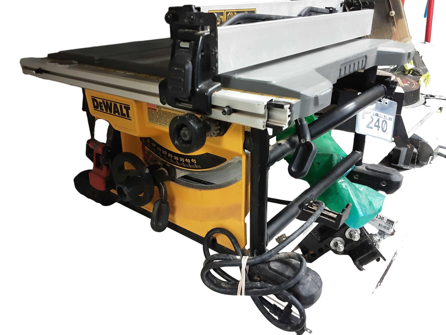 Dewalt Dwe7485 Yellow Corded Table Saw