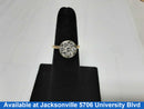 Women's Ring - Yellow Gold 14k (.585) 3.5 grams Size 20